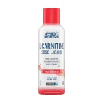 Bottle of L-Carnitine 3000 Liquid with red cap, fruit burst flavor, Applied Nutrition branding